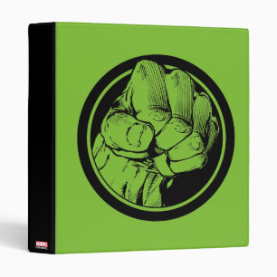 Avengers Hulk Fist Logo Binder