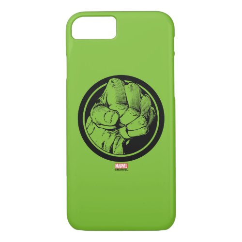 Avengers Hulk Fist Logo iPhone 87 Case