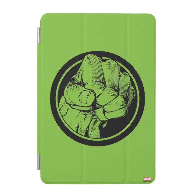 Avengers Hulk Fist Logo iPad Mini Cover (Front)