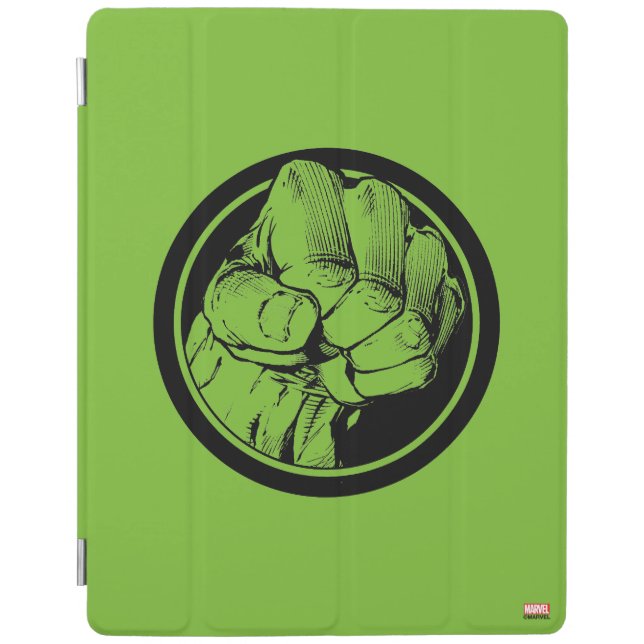 Avengers Hulk Fist Logo iPad Smart Cover (Front)