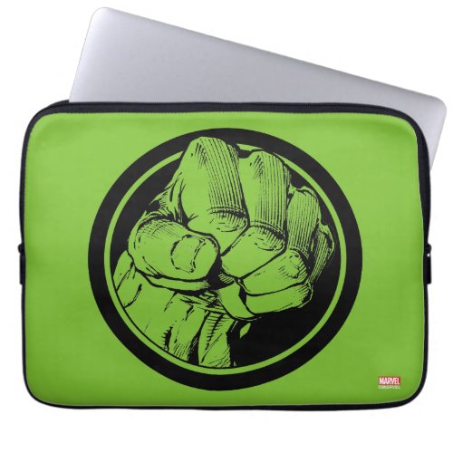 Avengers Hulk Fist Logo Laptop Sleeve