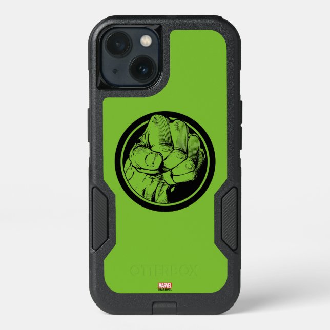 Avengers Hulk Fist Logo Otterbox iPhone Case (Back)