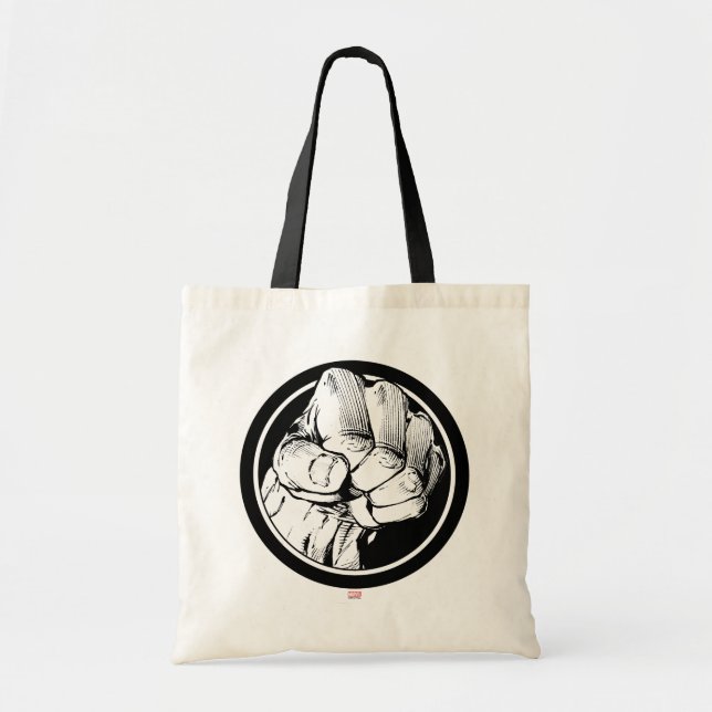 Avengers Hulk Fist Logo Tote Bag (Front)