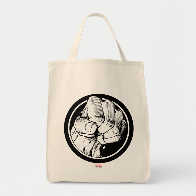 Avengers Hulk Fist Logo Tote Bag (Front)
