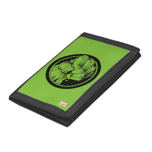 Avengers Hulk Fist Logo Tri-fold Wallet