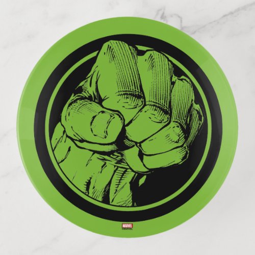 Avengers Hulk Fist Logo Trinket Tray