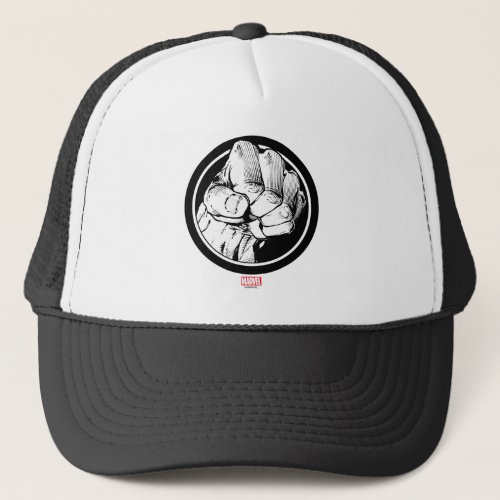Avengers Hulk Fist Logo Trucker Hat