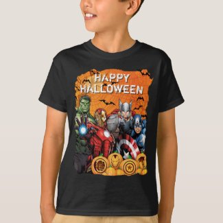 Avengers | Hulk, Iron Man, Thor, & Cap Halloween T-Shirt