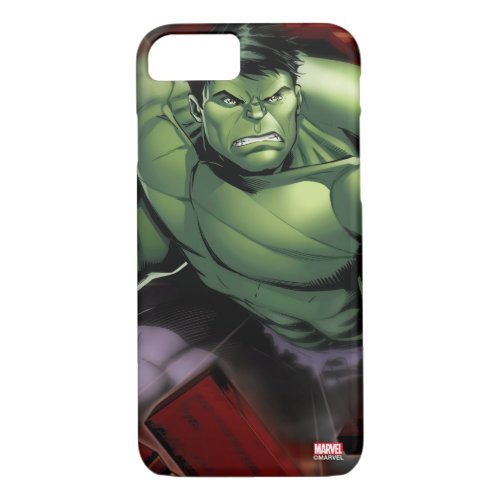 Avengers Hulk Smashing Through Bricks iPhone 87 Case
