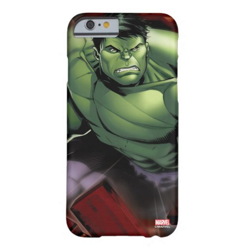 Avengers Hulk Smashing Through Bricks Barely There iPhone 6 Case