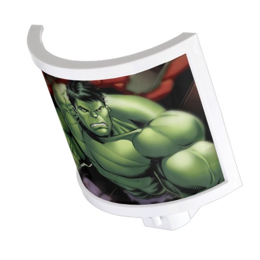 Avengers Hulk Smashing Through Bricks Night Light (Angled)