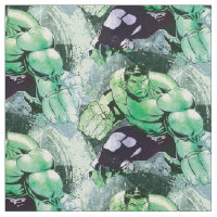 Avengers Hulk Watercolor Graphic Fabric