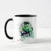 Avengers Hulk Watercolor Graphic Mug (Left)