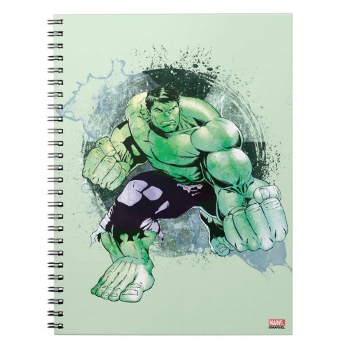 Avengers Hulk Watercolor Graphic Notebook