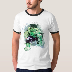 Avengers Hulk Watercolor Graphic T-Shirt