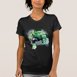 Avengers Hulk Watercolor Graphic T-Shirt