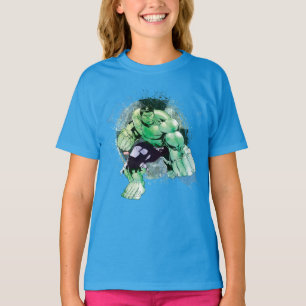 Avengers Hulk Watercolor Graphic T-Shirt
