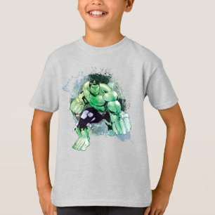 Avengers Hulk Watercolor Graphic T-Shirt