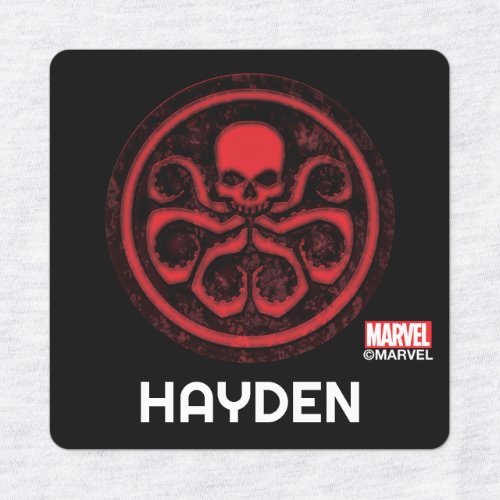 Avengers  Hydra Logo Kids Labels
