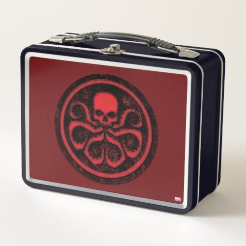 Avengers  Hydra Logo Metal Lunch Box