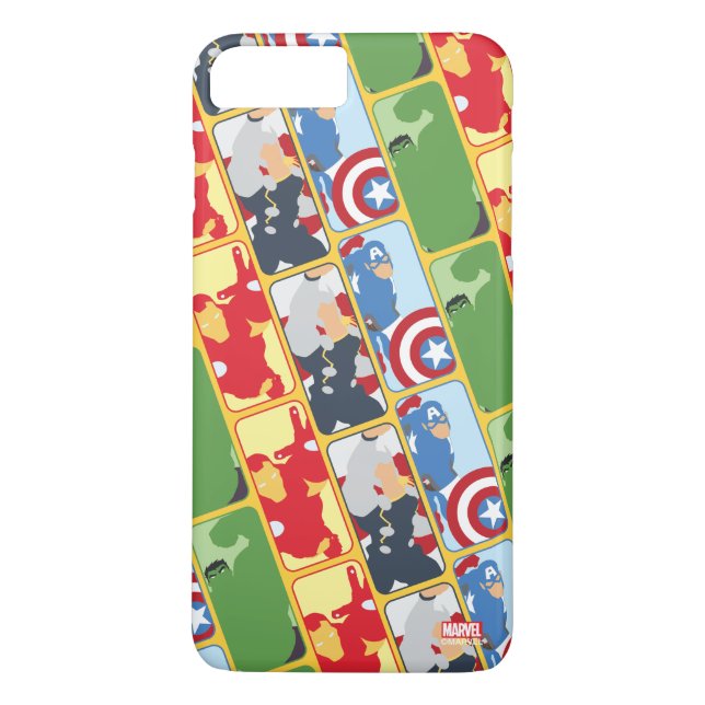 Avengers Iconic Graphic Case-Mate iPhone Case (Back)