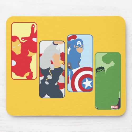 Avengers Iconic Graphic Mouse Pad