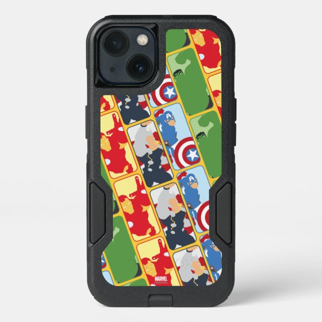 Avengers Iconic Graphic Otterbox iPhone Case (Back)