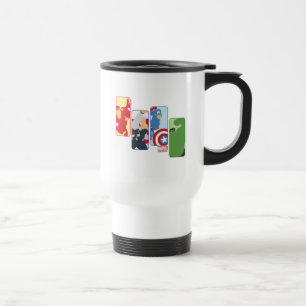 Avengers Iconic Graphic Travel Mug