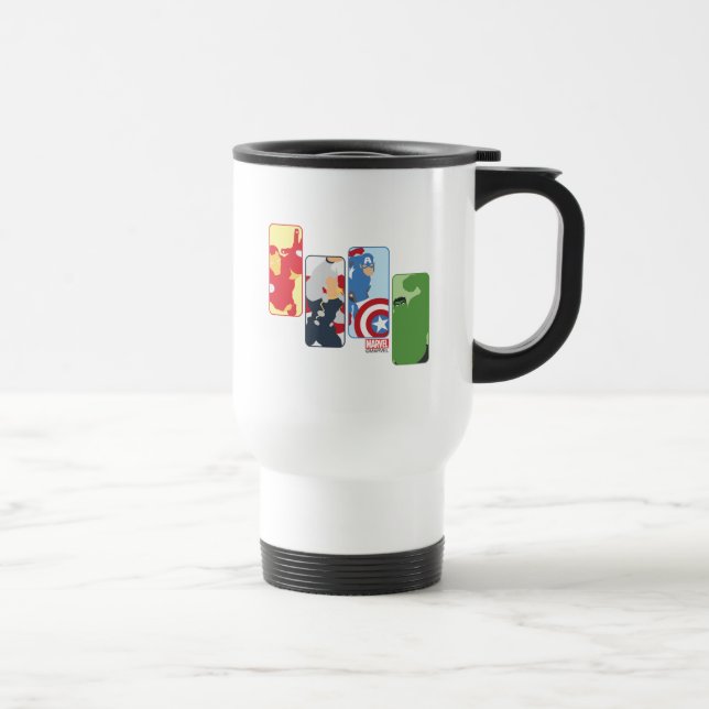 Avengers Iconic Graphic Travel Mug (Right)