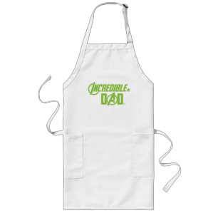 Avengers Incredible Dad Long Apron