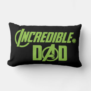 Avengers Incredible Dad Lumbar Pillow
