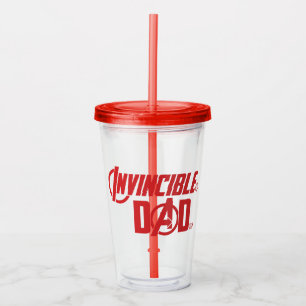 Avengers Invincible Dad Acrylic Tumbler