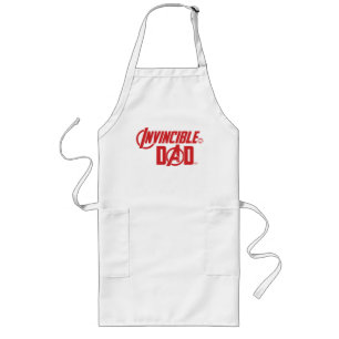 Avengers Invincible Dad Long Apron