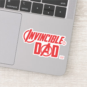 Avengers   Invincible Dad Sticker