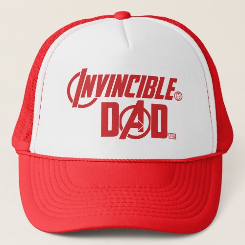 Avengers  Invincible Dad Trucker Hat