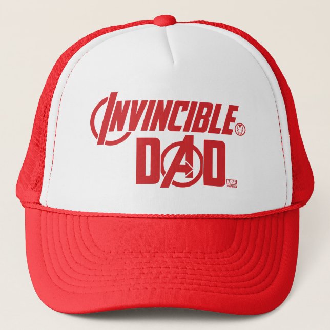 Avengers | Invincible Dad Trucker Hat (Front)