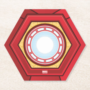 Avengers   Iron Man Glowing ARC Reactor Paper Coaster