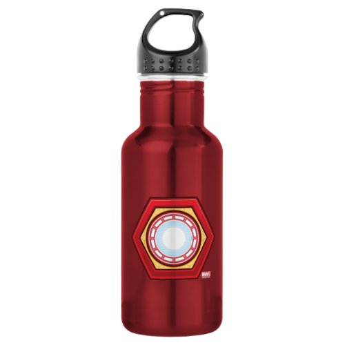 Avengers  Iron Man Glowing ARC Reactor Stainless Steel Water Bottle