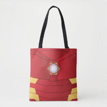 Avengers | Iron Man Glowing Arc Reactor Tote Bag by avengersclassics at Zazzle