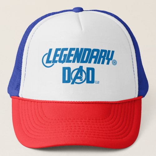 Avengers  Legendary Dad Trucker Hat