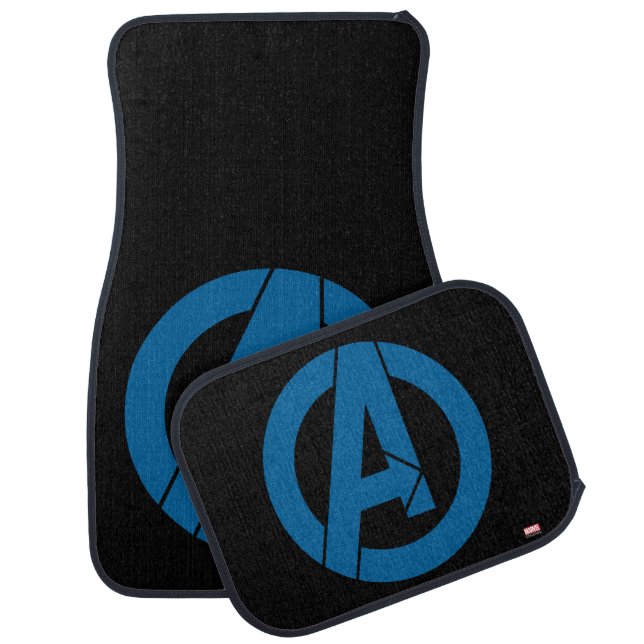 Avengers Logo Car Floor Mat (Set)