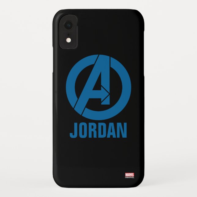 Avengers Logo Case-Mate iPhone Case (Back)