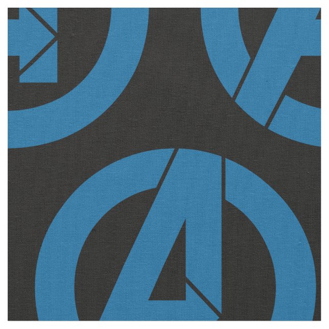 Avengers Logo Fabric (Close Up)