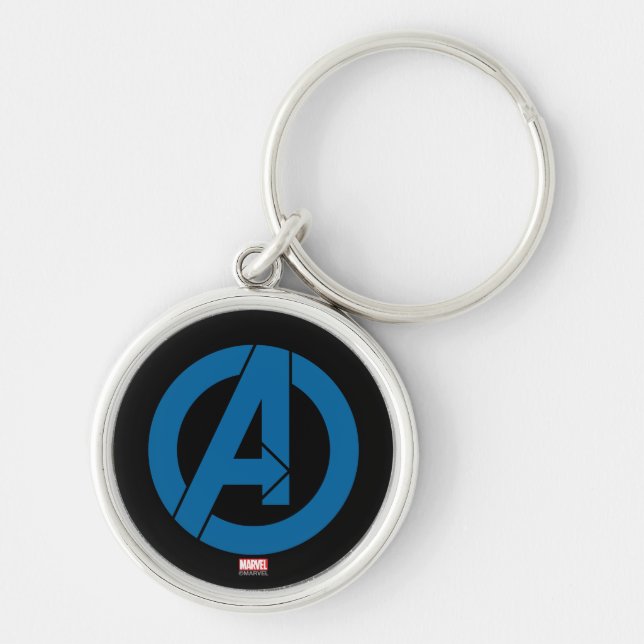 Avengers Logo Keychain (Front)