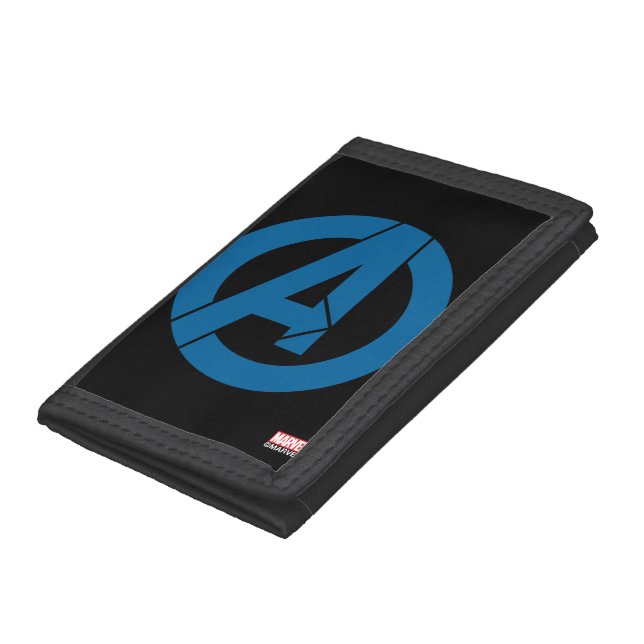 Avengers Logo Leather Tri-fold Wallet (Bottom)