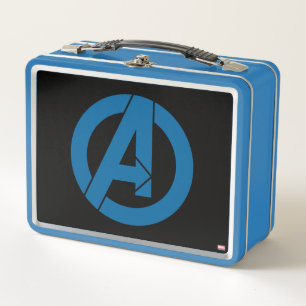 Avengers Logo Metal Lunch Box