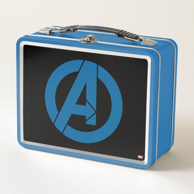 Avengers Logo Metal Lunch Box (Front)
