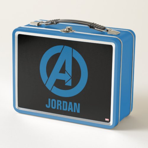 Avengers Logo Metal Lunch Box