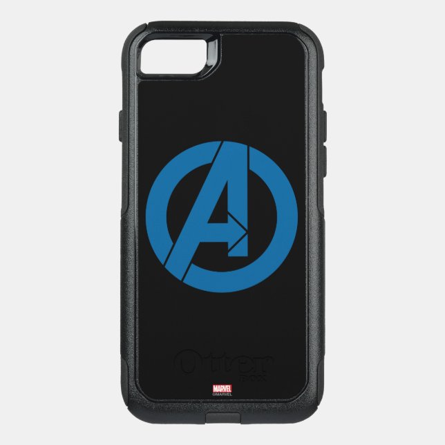 Avengers Logo Otterbox iPhone Case (Back)
