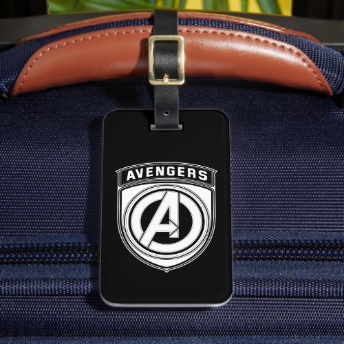 Avengers Logo Shield Icon Luggage Tag